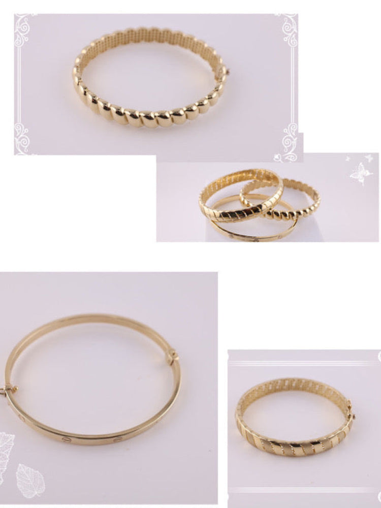 Pulseras de llaves y corazones