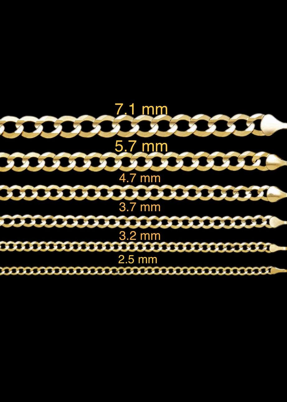 Cadenas eslabon cubano italiana