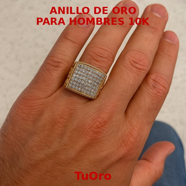 Anillos de Oro para Hombres 10K