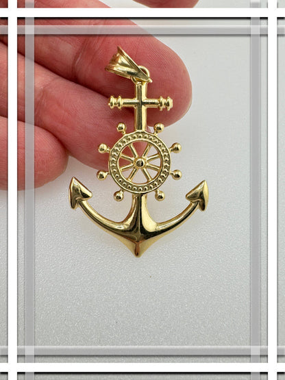 Dije de cadena con ancla