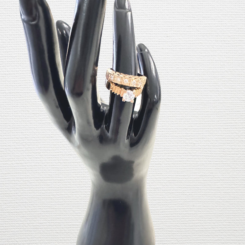 Anillos de compromiso, formas.