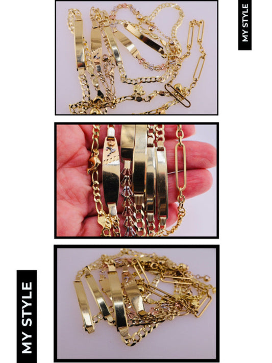 Pulseras de oro