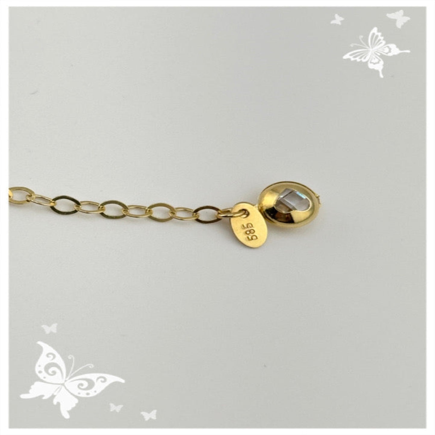 Collar de oro para mujer