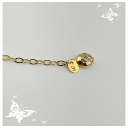 Collar de oro para mujer