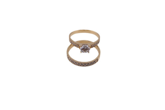 Anillo de compromiso eternidad reforzado