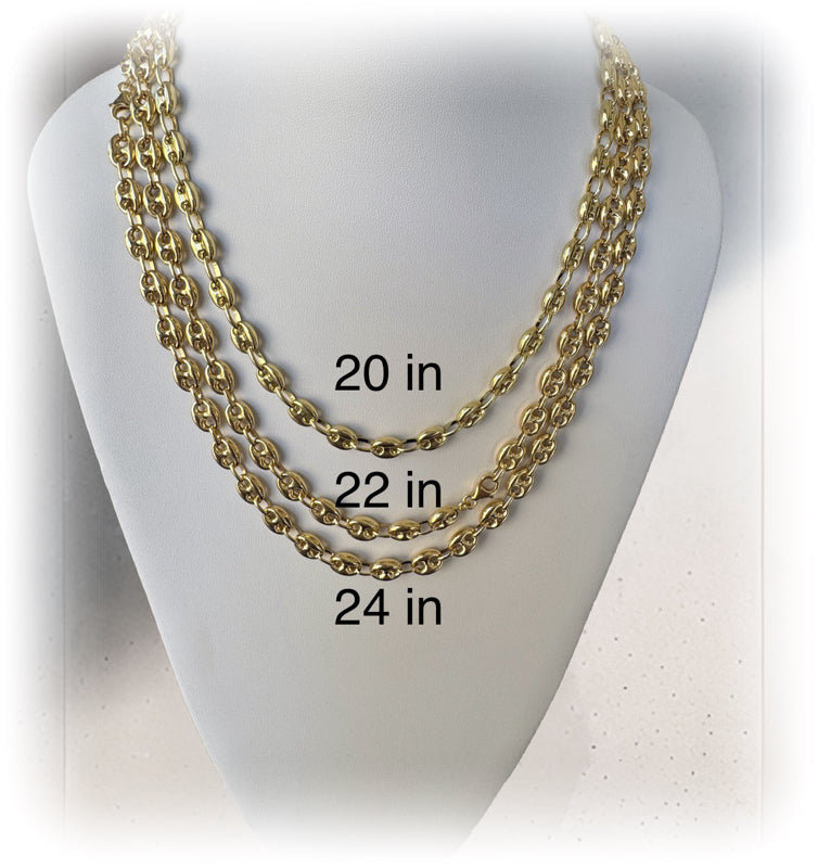 Cadena de oro gucci