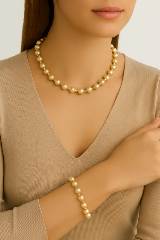 Collar de bolas 8 mm.
