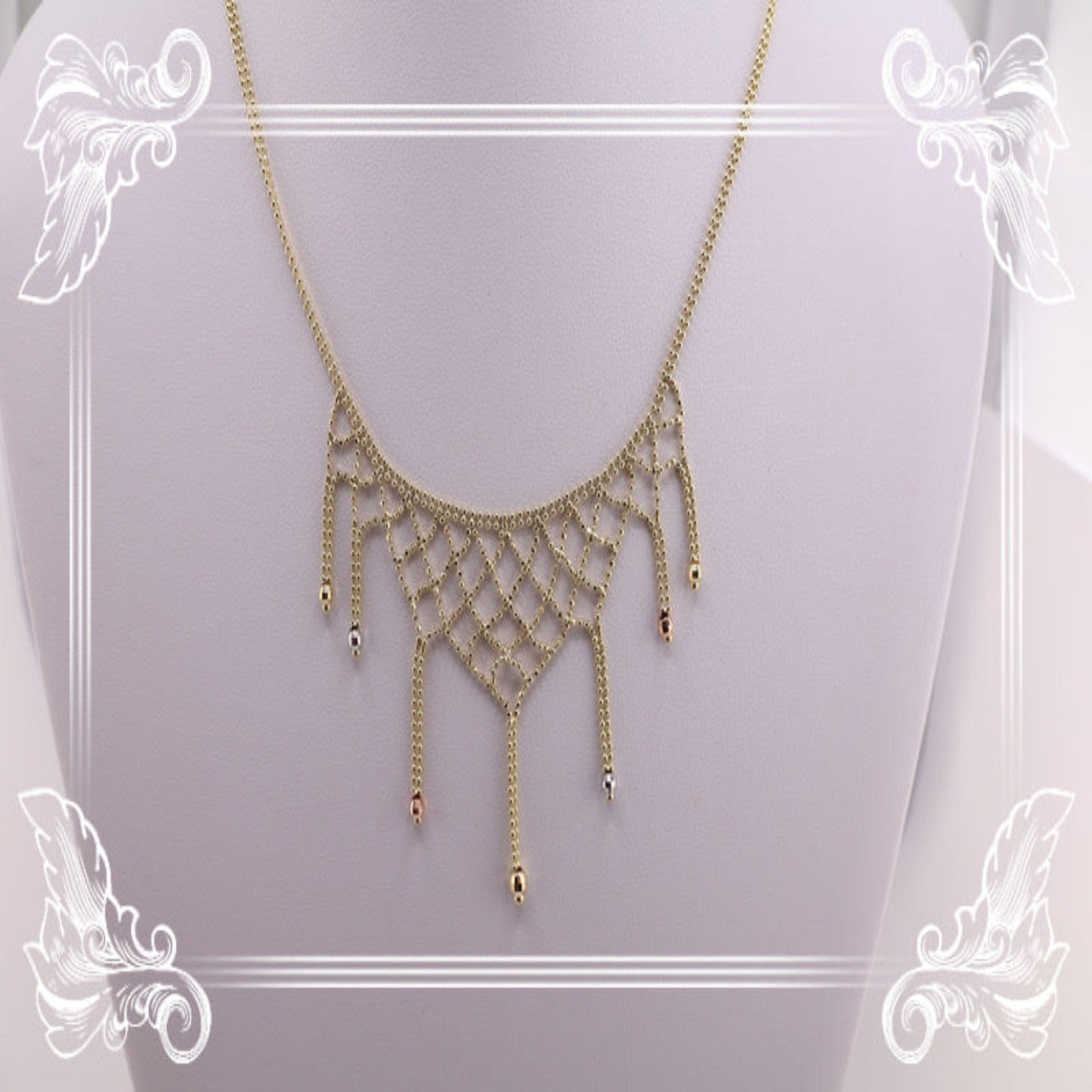 Collar de oro para mujer