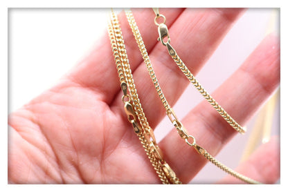 Cadena franco de oro