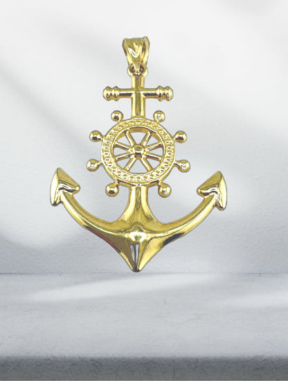 Dije de cadena con ancla