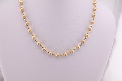 Collar con bolas 6mm