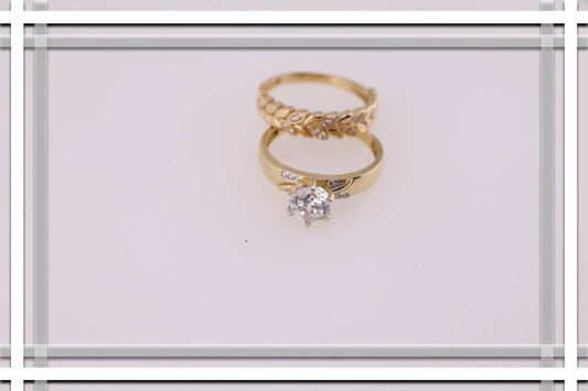 Anillos de compromiso.
