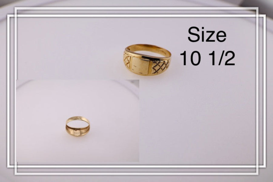Anillo para hombre de sellos
