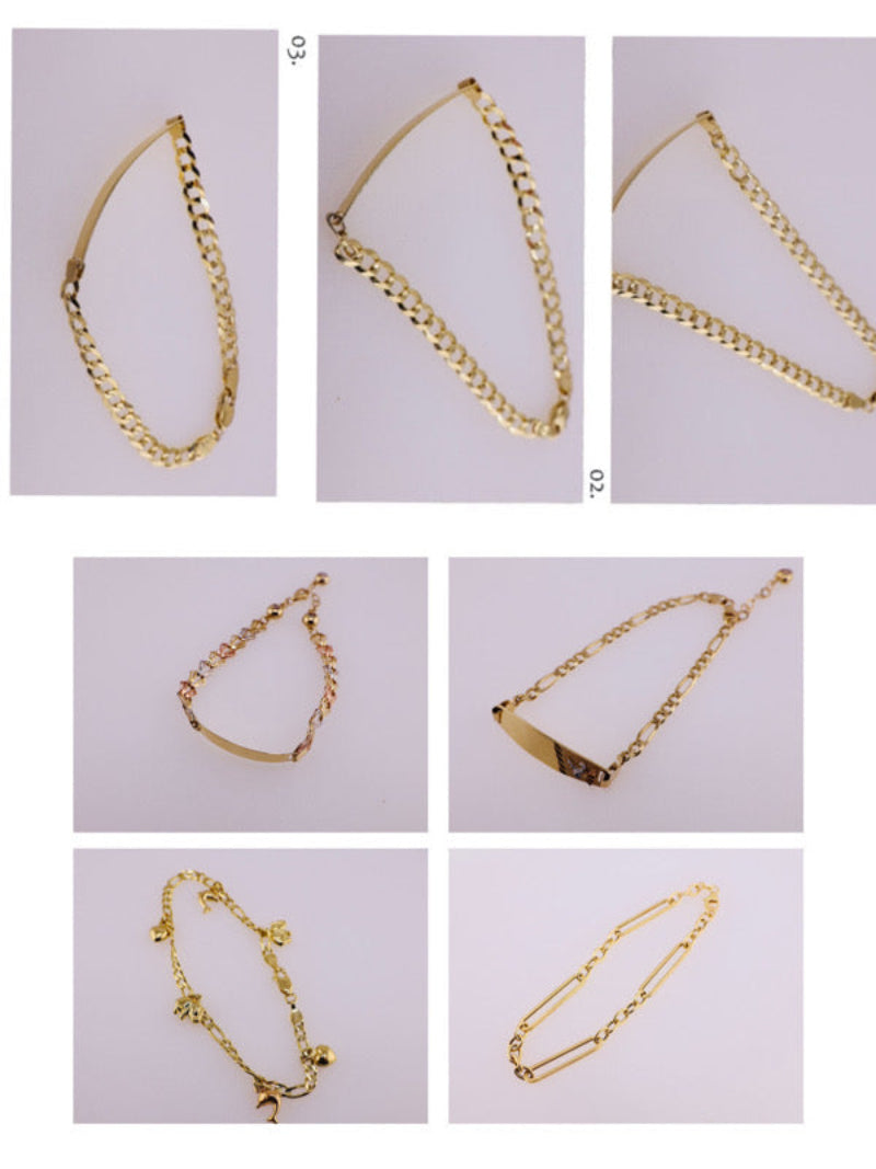 Pulseras de oro