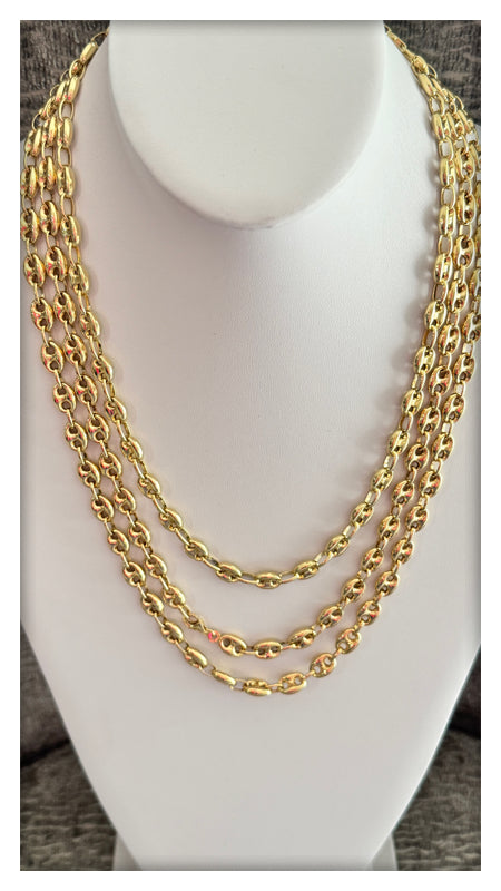 Cadena de oro gucci