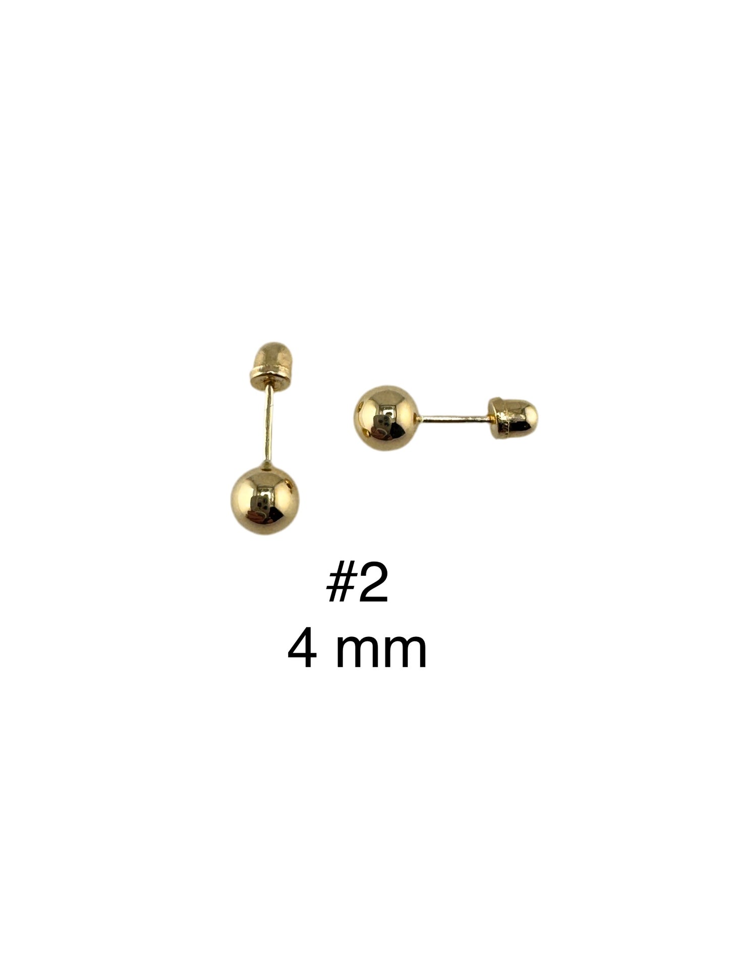 Ball earrings