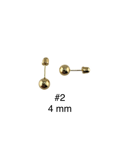 Ball earrings