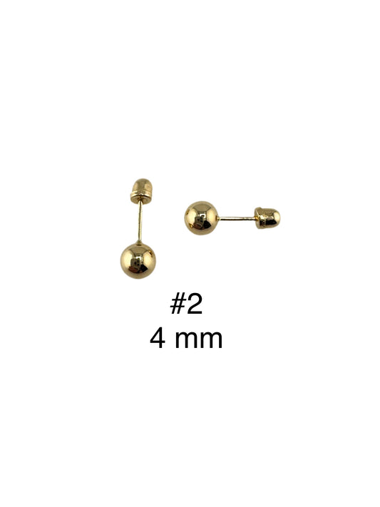 Ball earrings
