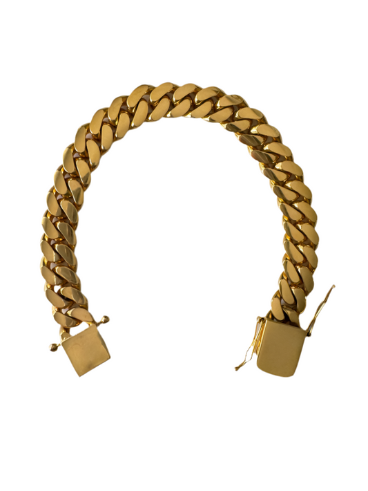 Pulseras de oro para hombre