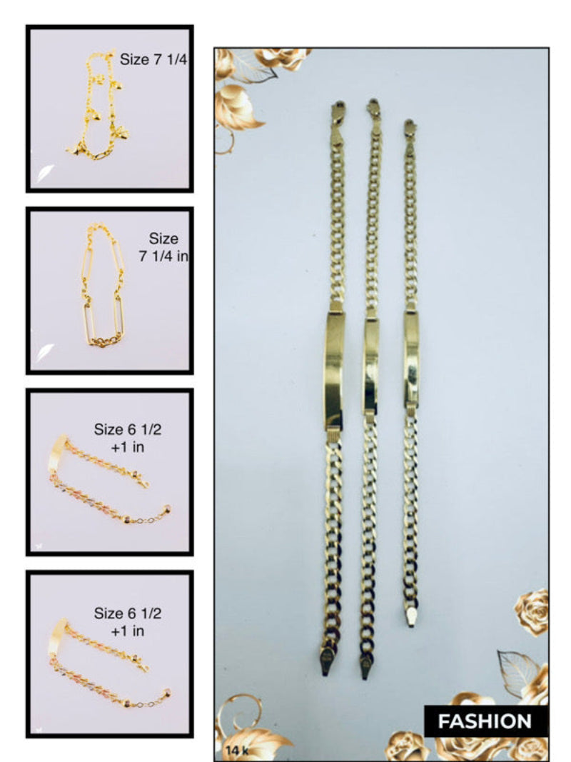 Pulseras de oro
