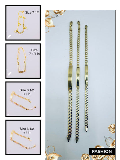 Pulseras de oro