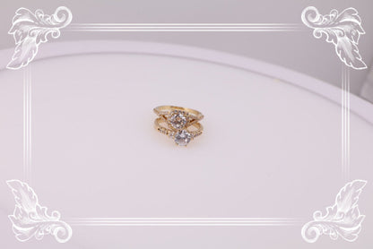Anillo de compromiso halo
