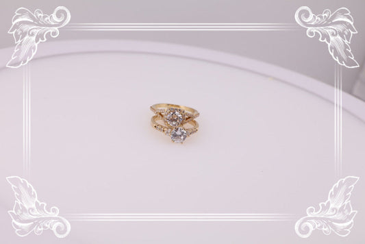 Anillo de compromiso halo