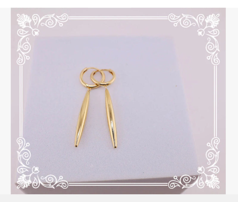 Aretes largos