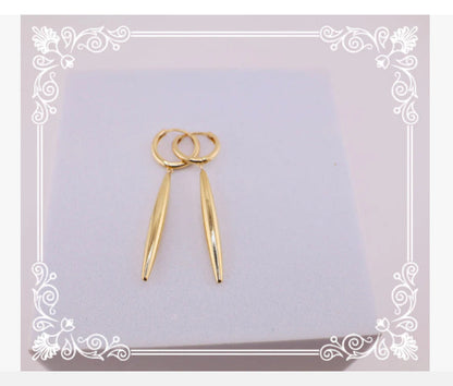 Aretes largos
