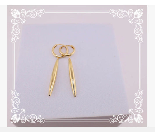 Aretes largos