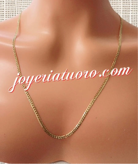 Cadena cubano italiana 3.7 mm