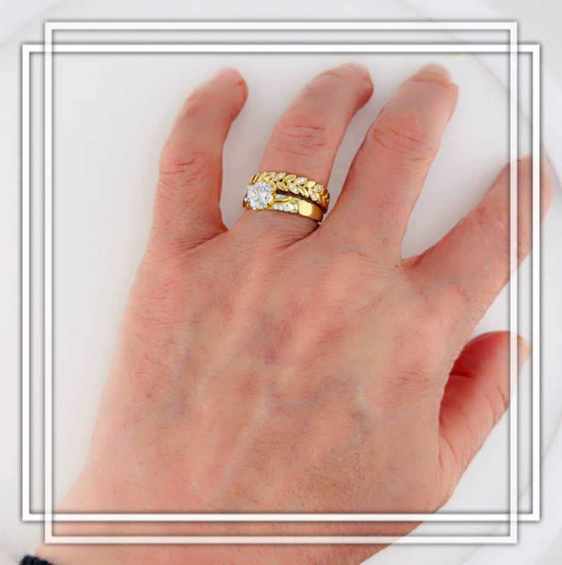 Anillos de compromiso.