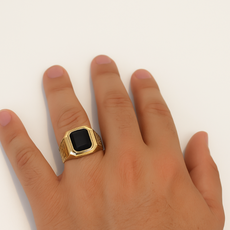 Anillos de oro para hombre