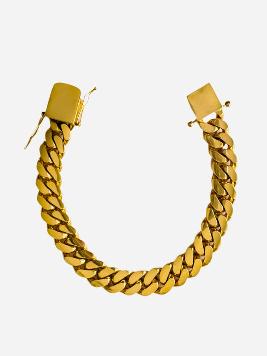 Pulseras de oro para hombre
