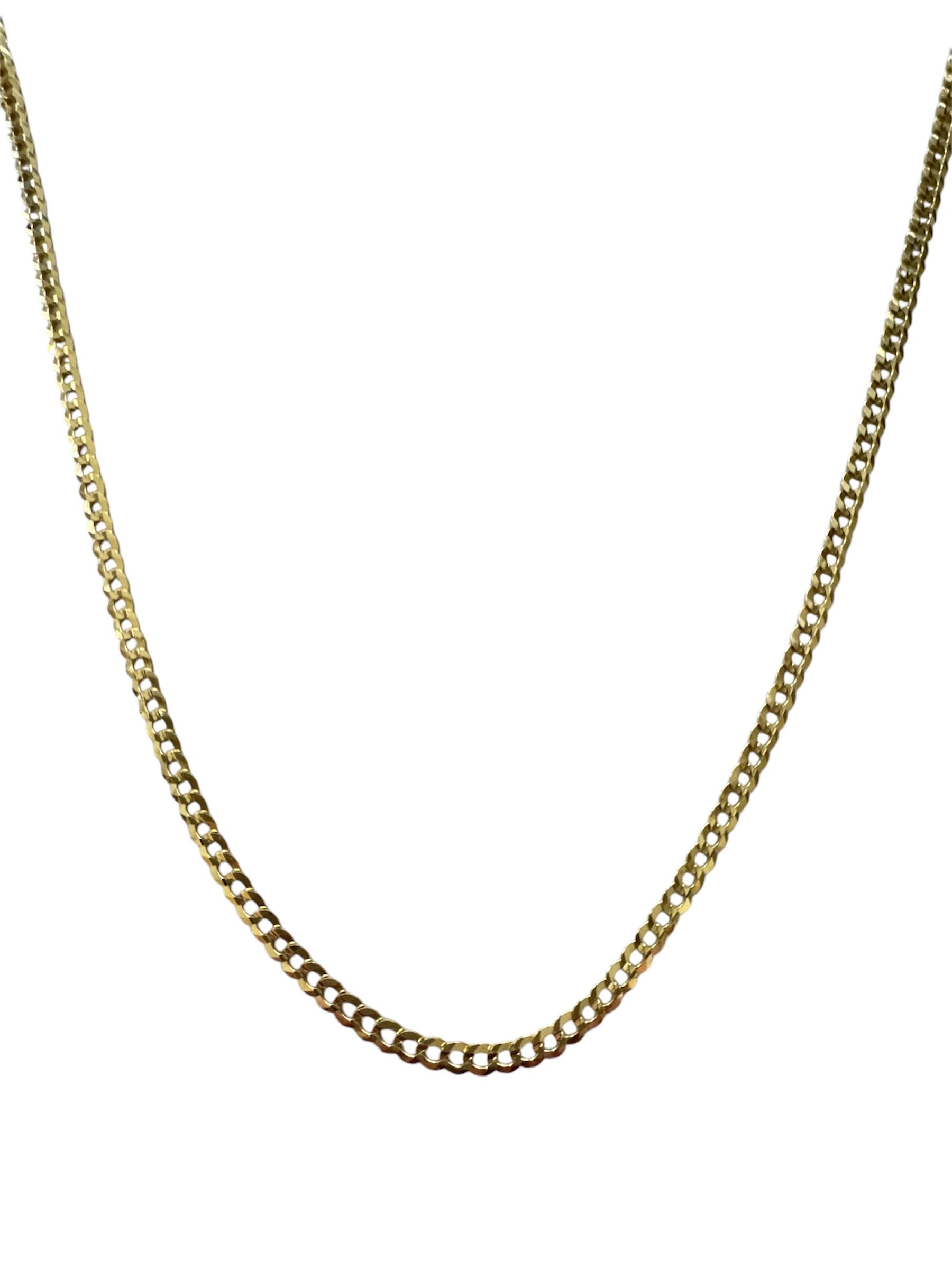 Cadena cubano italiana 3.7 mm