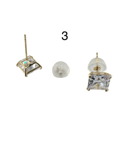 Aretes pegados
