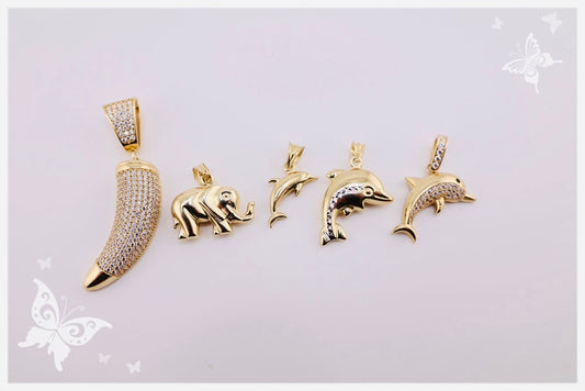 Dijes de oro para hombre