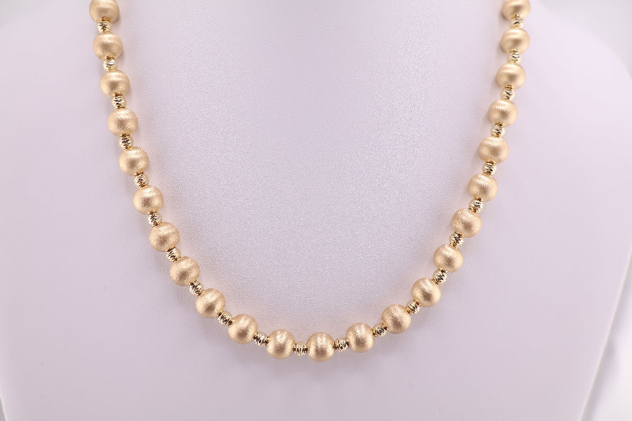 Collar de bolas 8 mm.