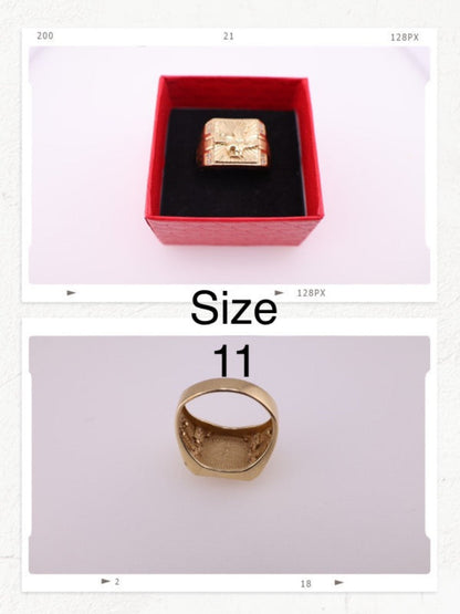 Anillo para hombre de sellos