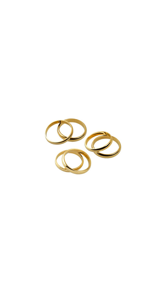 Anillos compromiso de hombres lisos