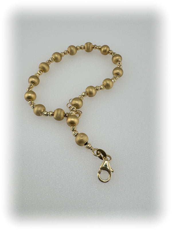 Collar con bolas 6mm - TU ORO LLC