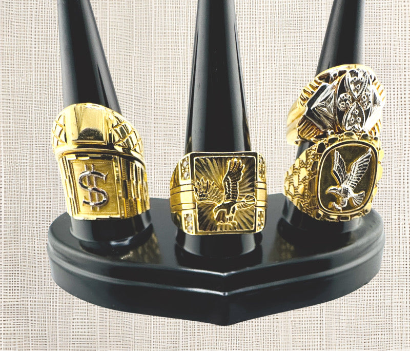 Anillo para hombre de sellos