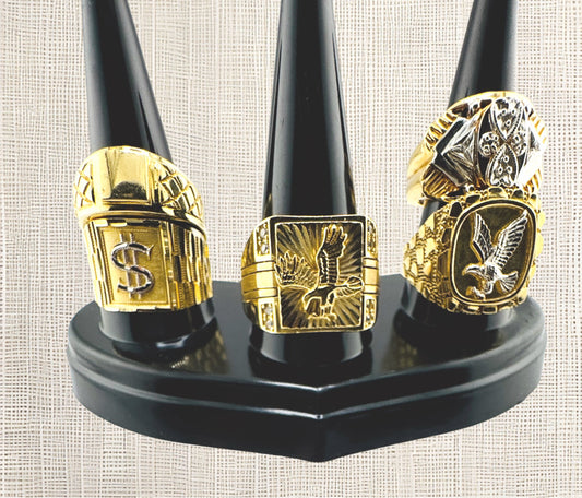 Anillo para hombre de sellos