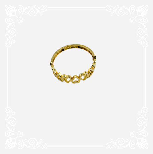 Anillos de corazón para mujer