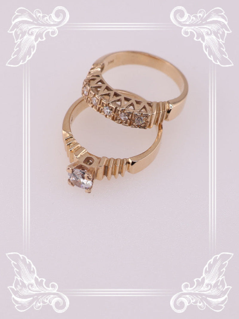 Anillos de compromiso, formas.