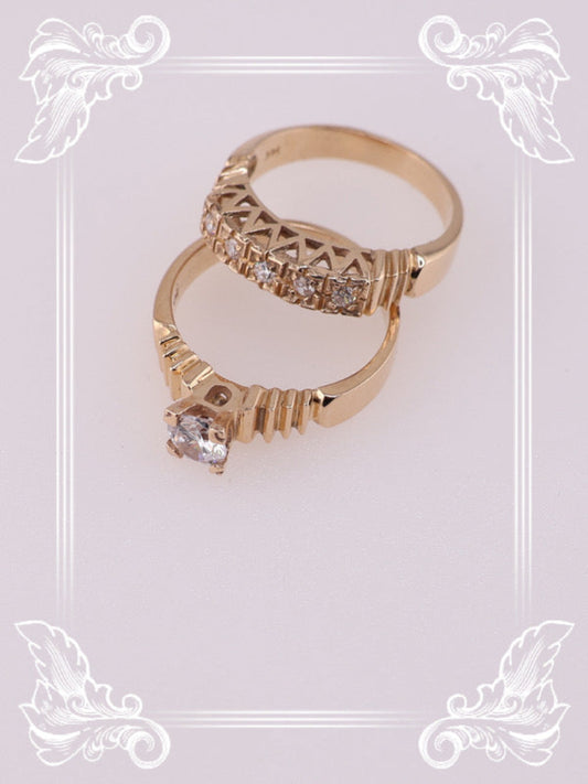 Anillos de compromiso, formas.