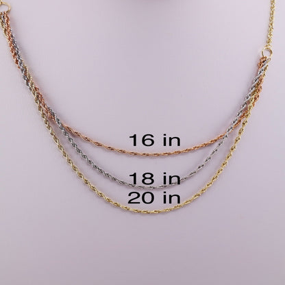 Collar de oro para mujer