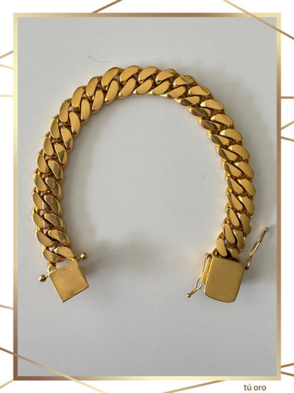 Pulseras de oro para hombre