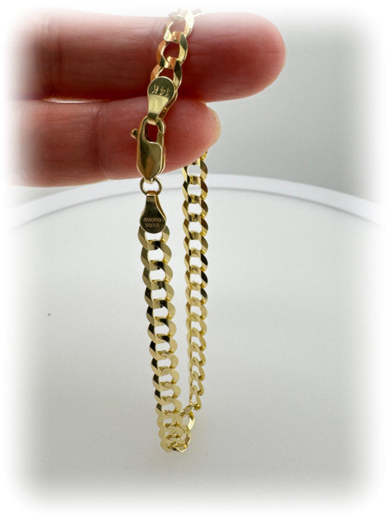 Pulsera de oro en 14k