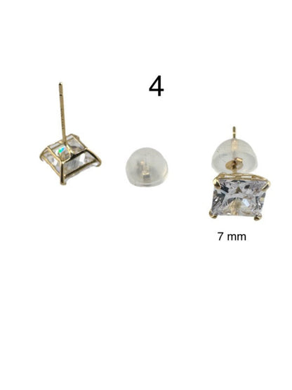 Aretes pegados